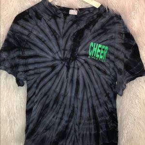Cheer Athletics Tie Dye with Lime Detail